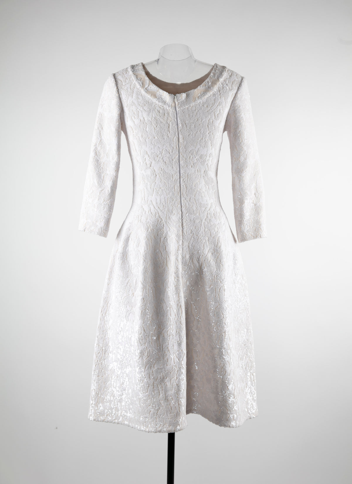 Robe à manches longues Granada - Blanc