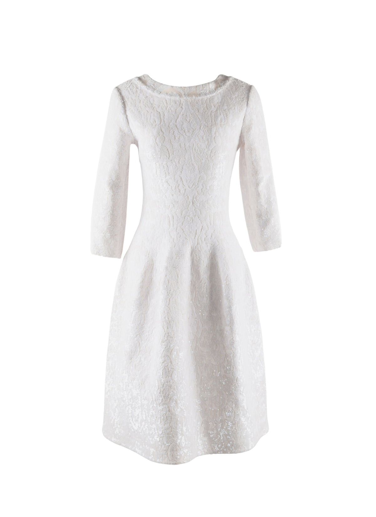 Robe à manches longues Granada - Blanc