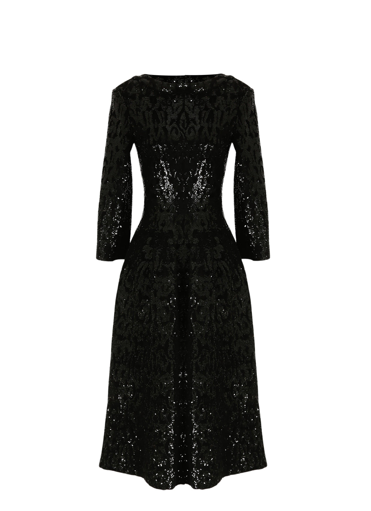 Robe à manches longues Granada - Noir