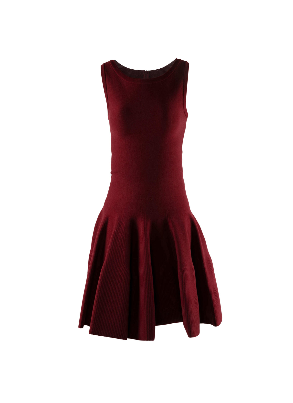 Robe patineuse sans manches - Cerise