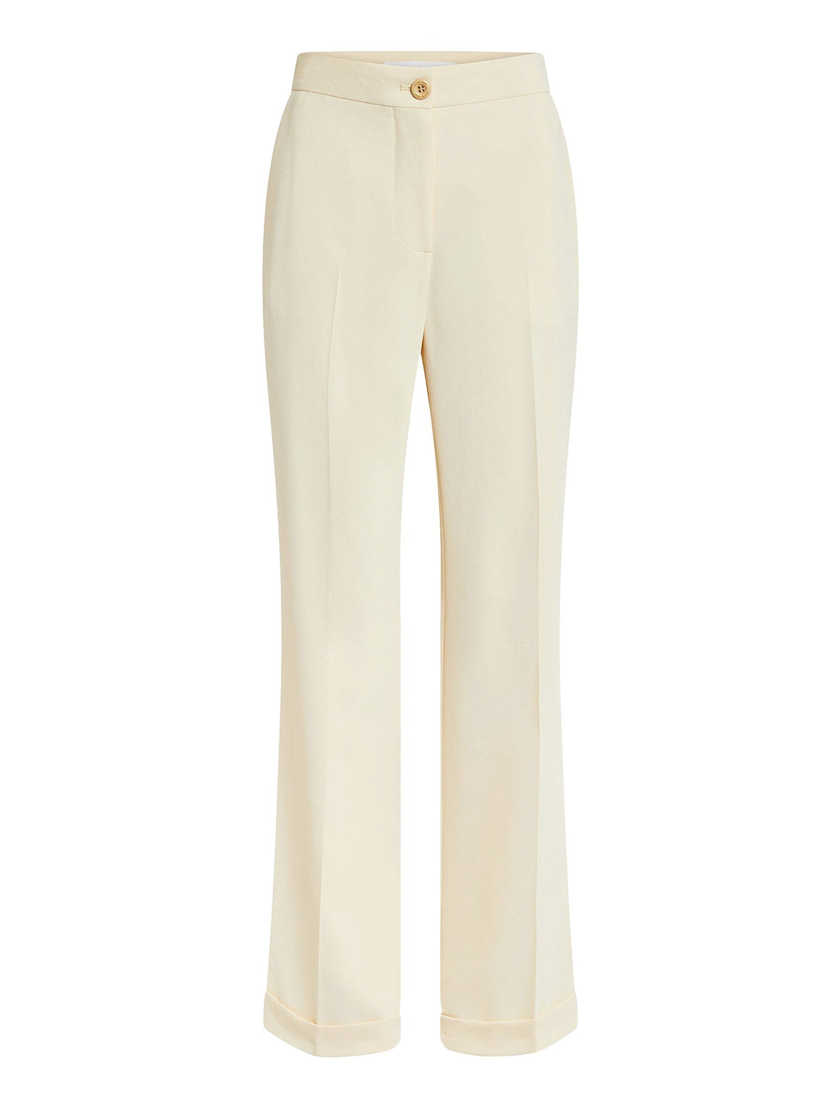 Pantalon taille haute - Angora Beige