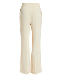Pantalon taille haute - Angora Beige