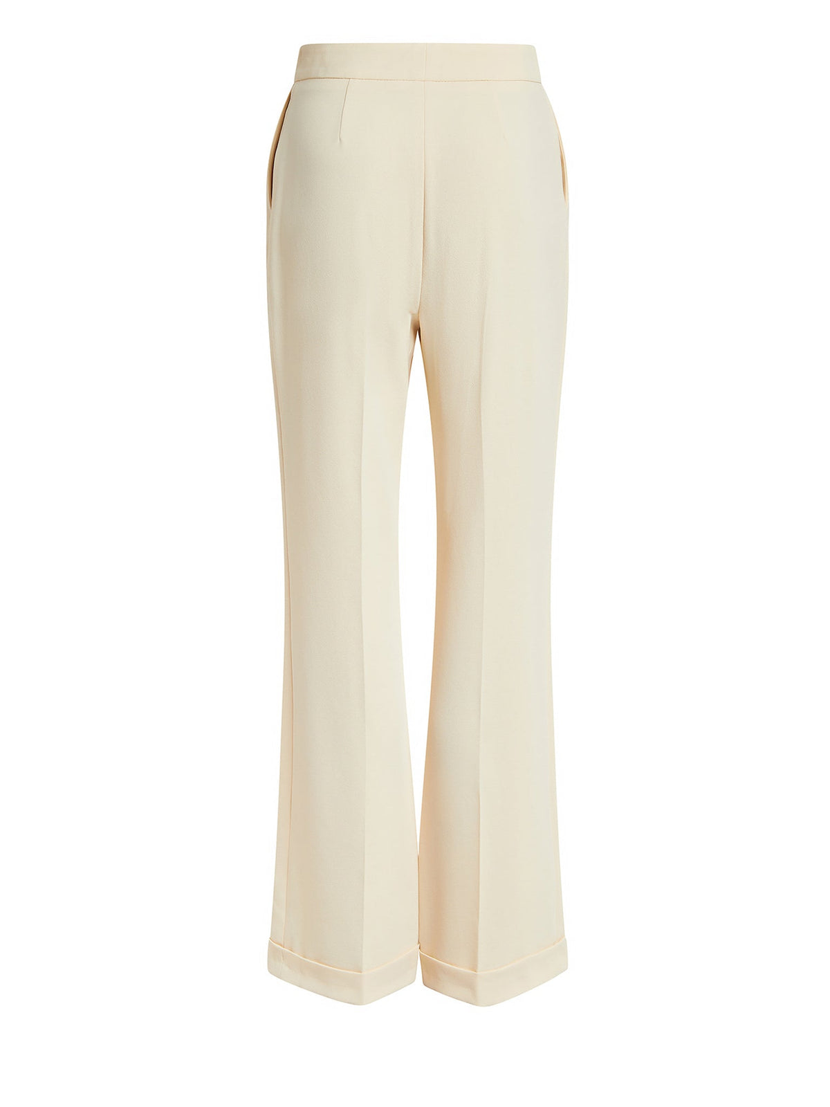 Pantalon taille haute - Angora Beige