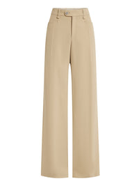 Pantalon ample taille haute - Soft Tan