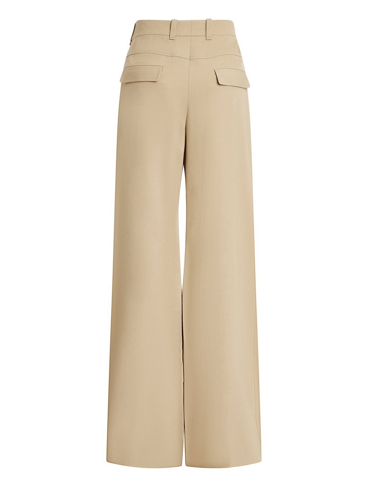 Pantalon ample taille haute - Soft Tan