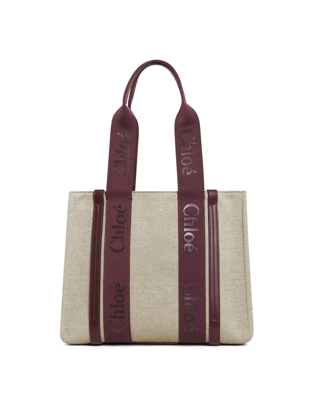 NEW_Burgundy Medium Tote Bag - Burgundy