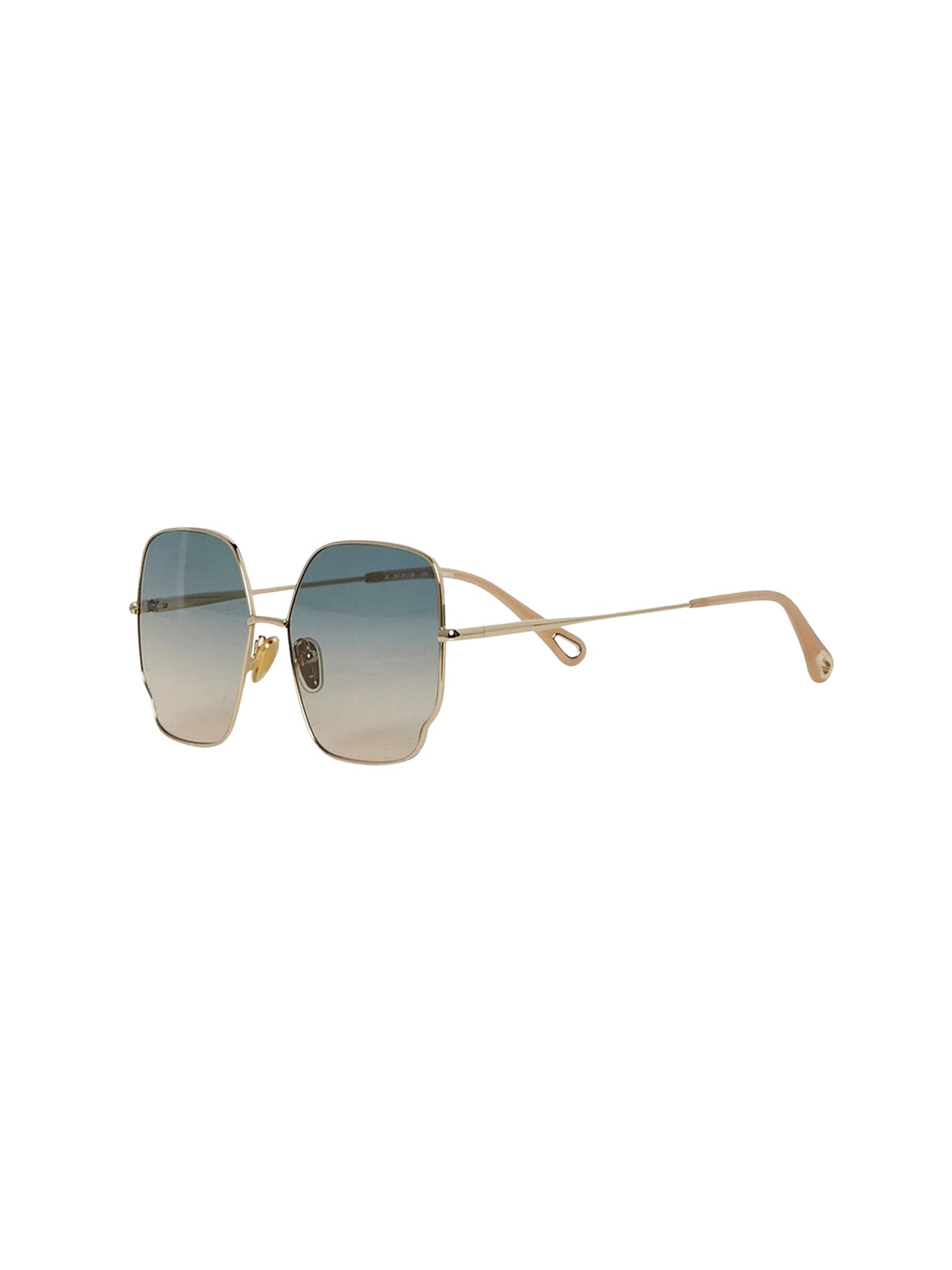 Lunettes de soleil carrées Joni - Blue & Turtledove