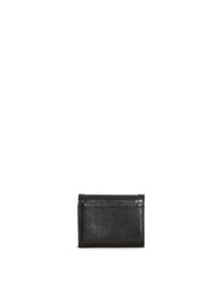 Portefeuille compact en cuir - Black