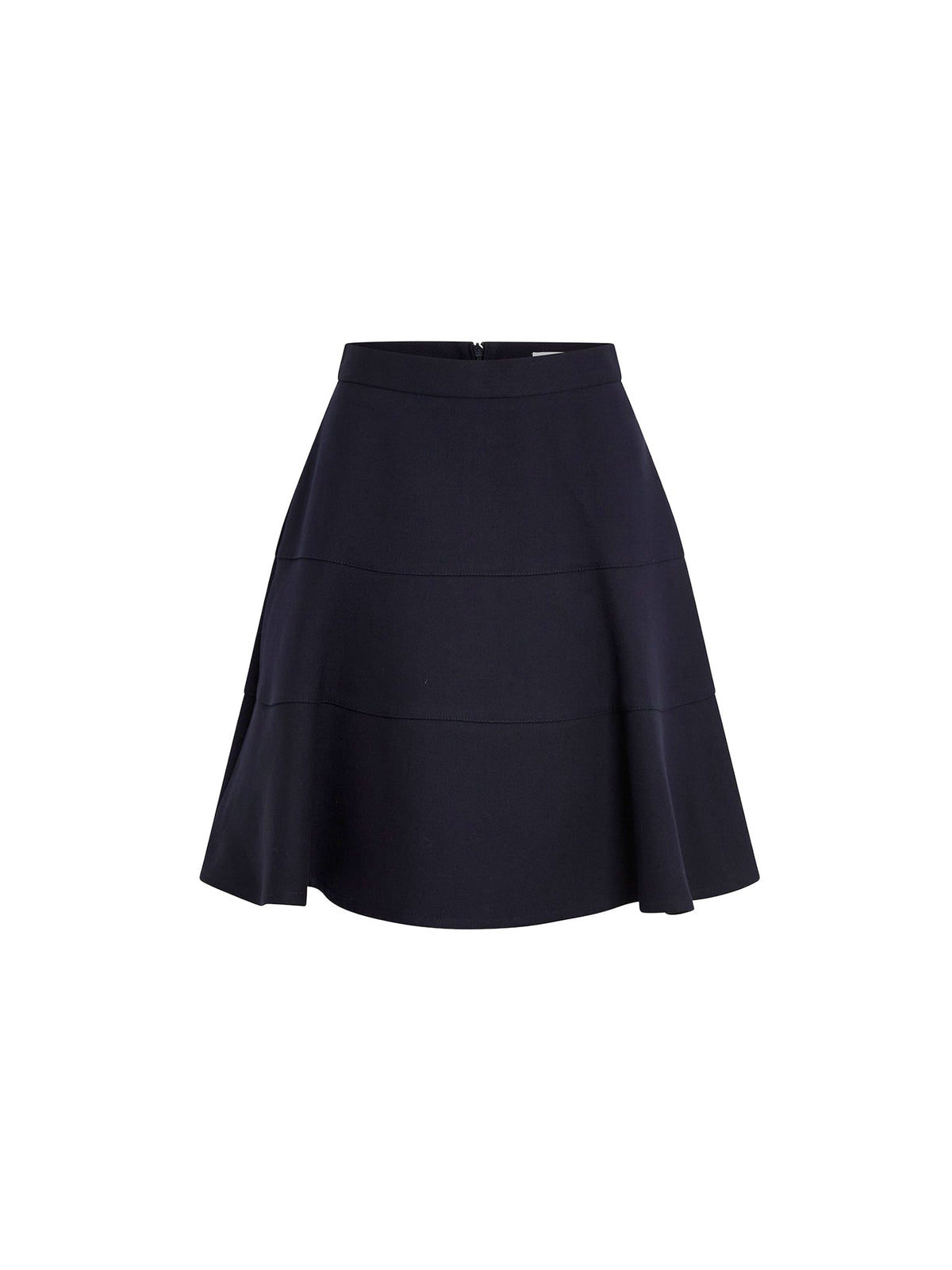 Jupe courte évasée - Anthracite Blue
