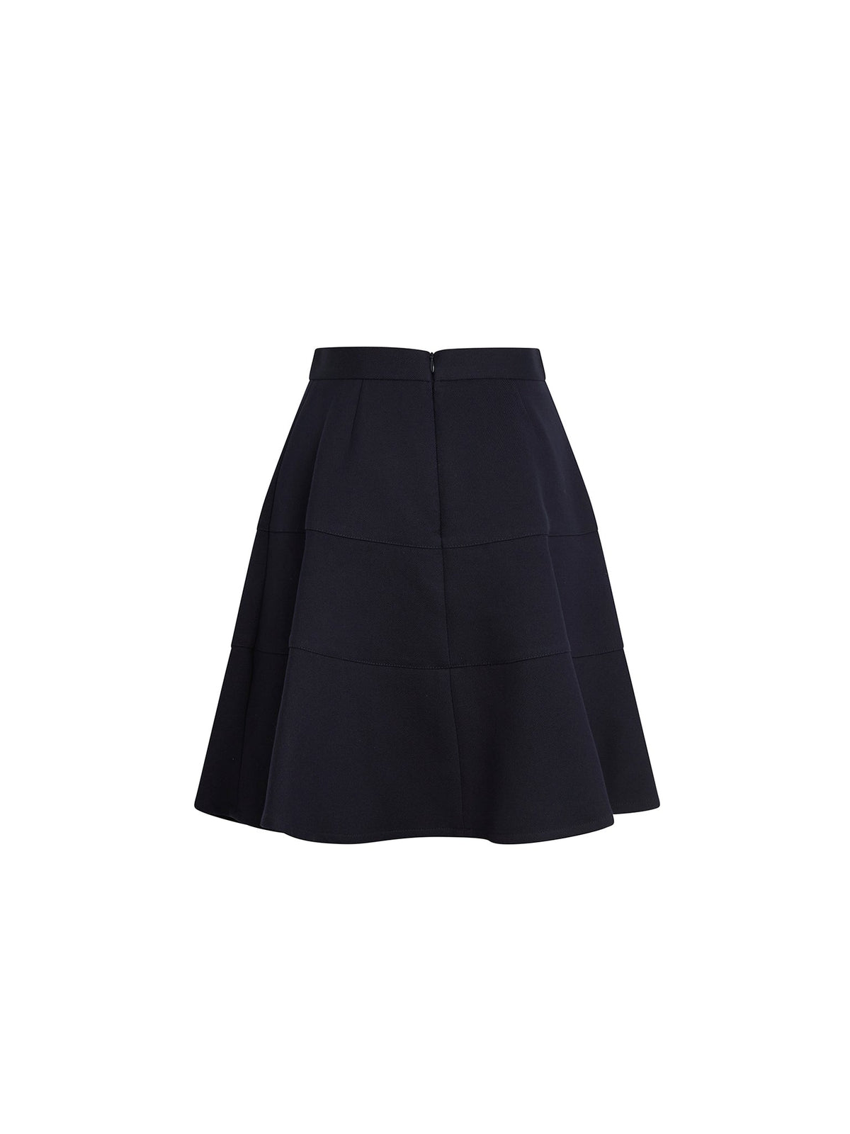 Jupe courte évasée - Anthracite Blue