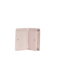 Portefeuille compacte Chloé Sense en cuir - Misty Lavender