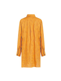 Chemise longue Patricia Chloé x Eres en lin - Dark Honey