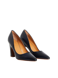 Escarpins Oli en cuir - Dark Navy