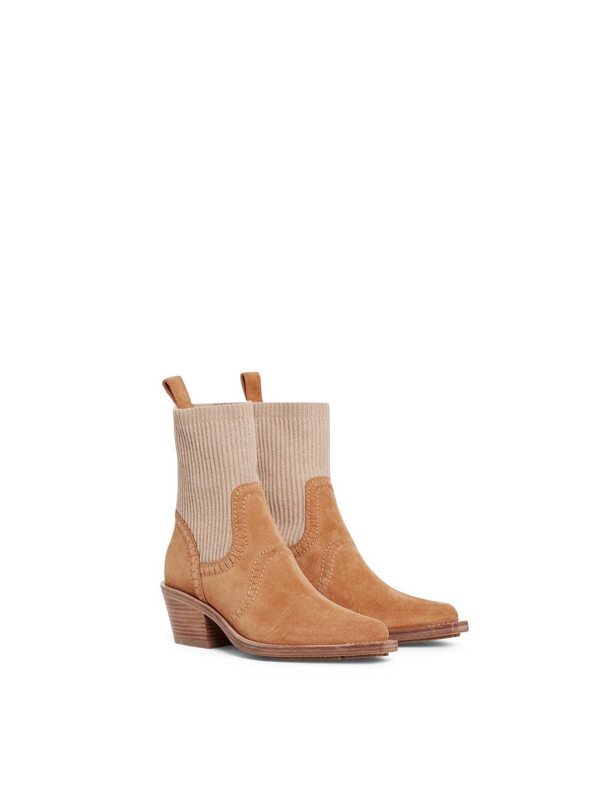 NEW_Quiet Brown Ankle Boots - Quiet Brown