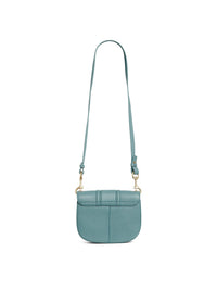 Sac à bandoulière Hana en cuir - Mineral Blue