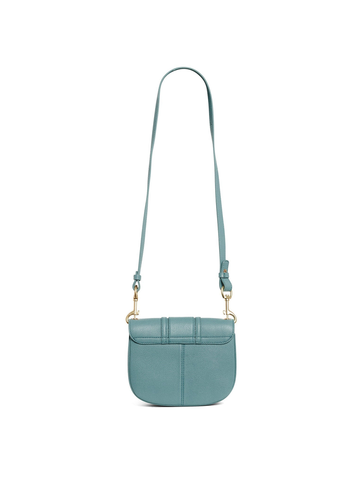 Sac à bandoulière Hana en cuir - Mineral Blue