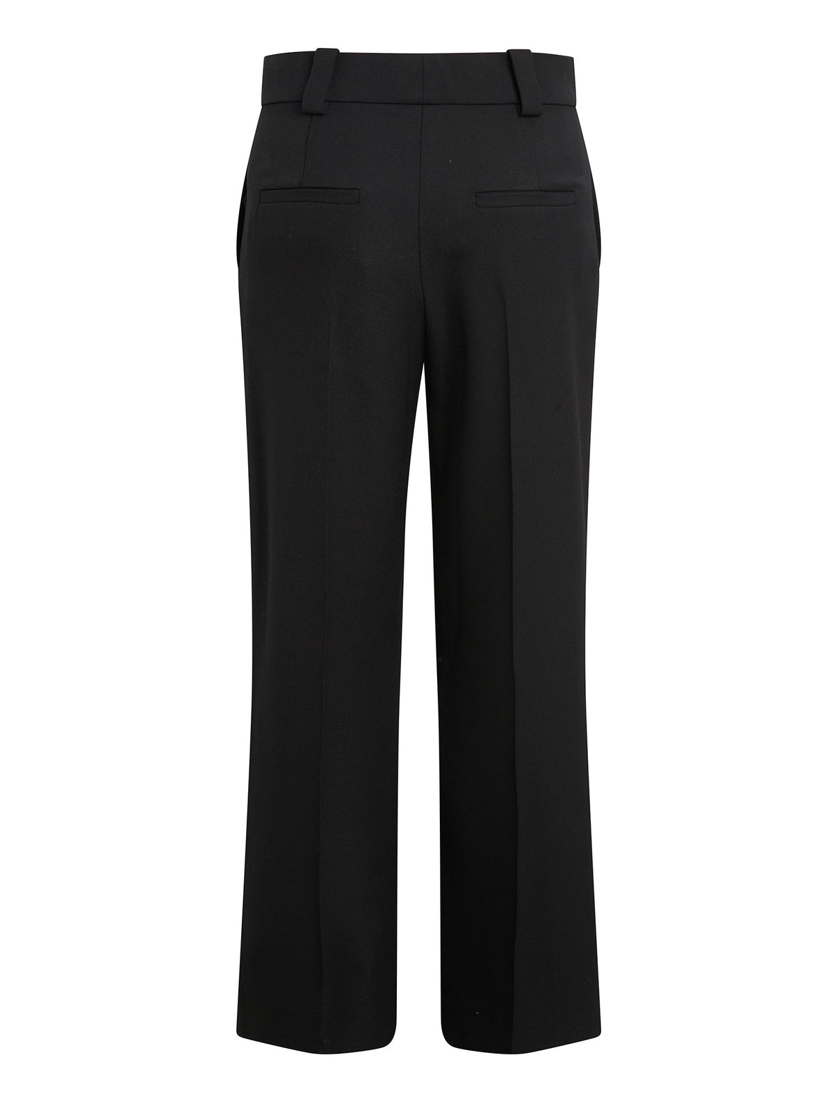 Pantalon droit en laine - Black