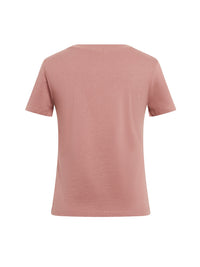 T-shirt classique à logo - Dried Rose