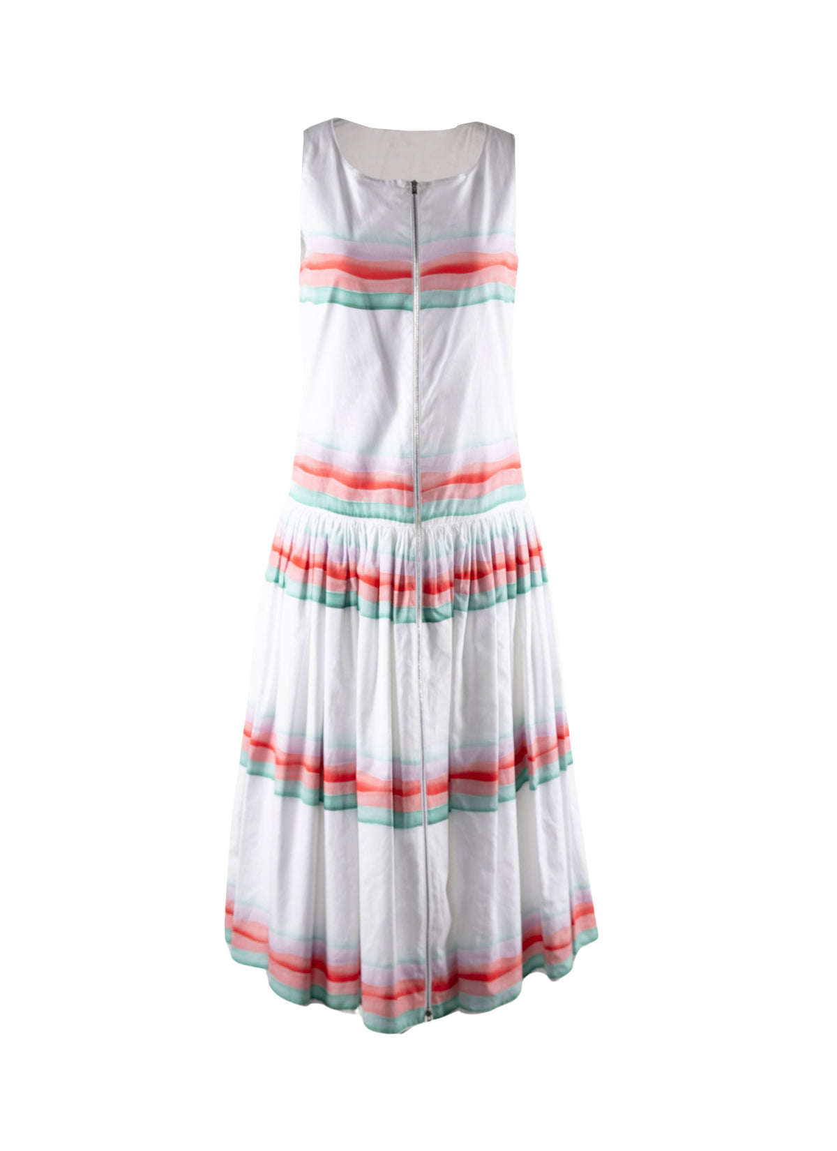 Regular sleeveless dress - Desert & Multicolour