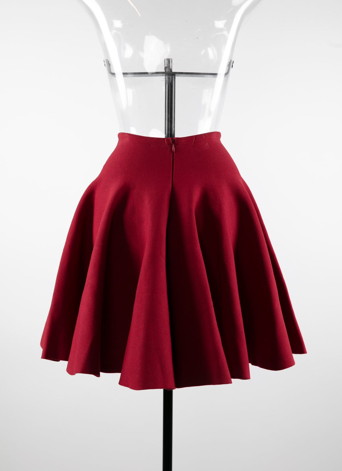 Jupe courte patineuse unie - Garance