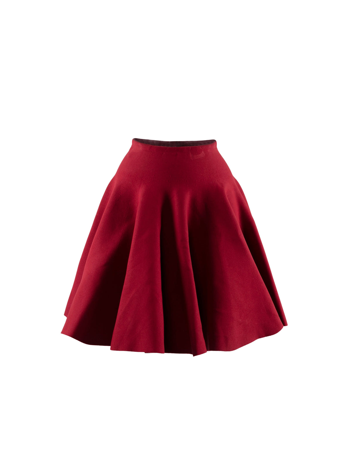 Jupe courte patineuse unie - Garance