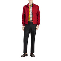 M BOMBER JKTS ROUGE VIF