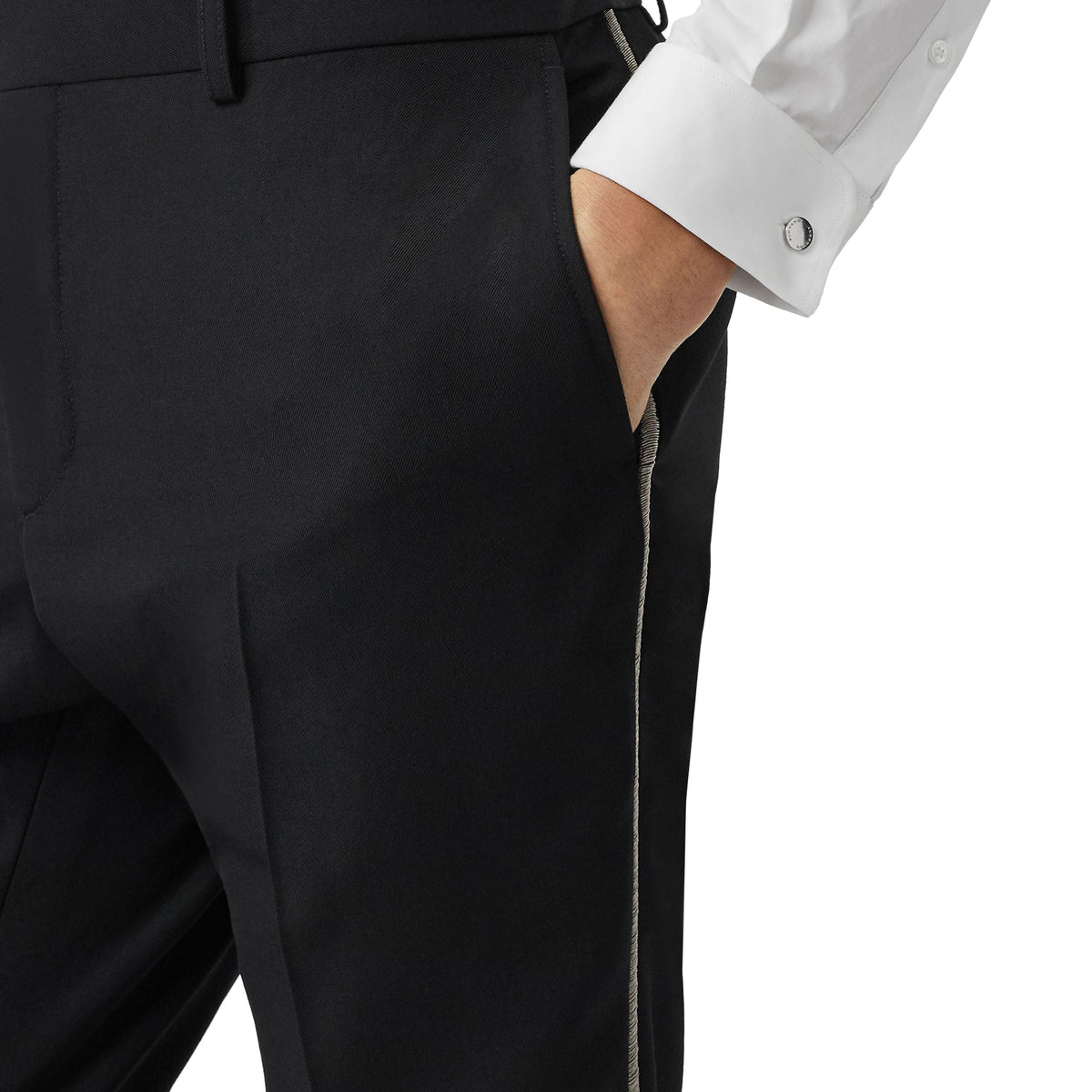 M TAILORED TROUSERS NOIR