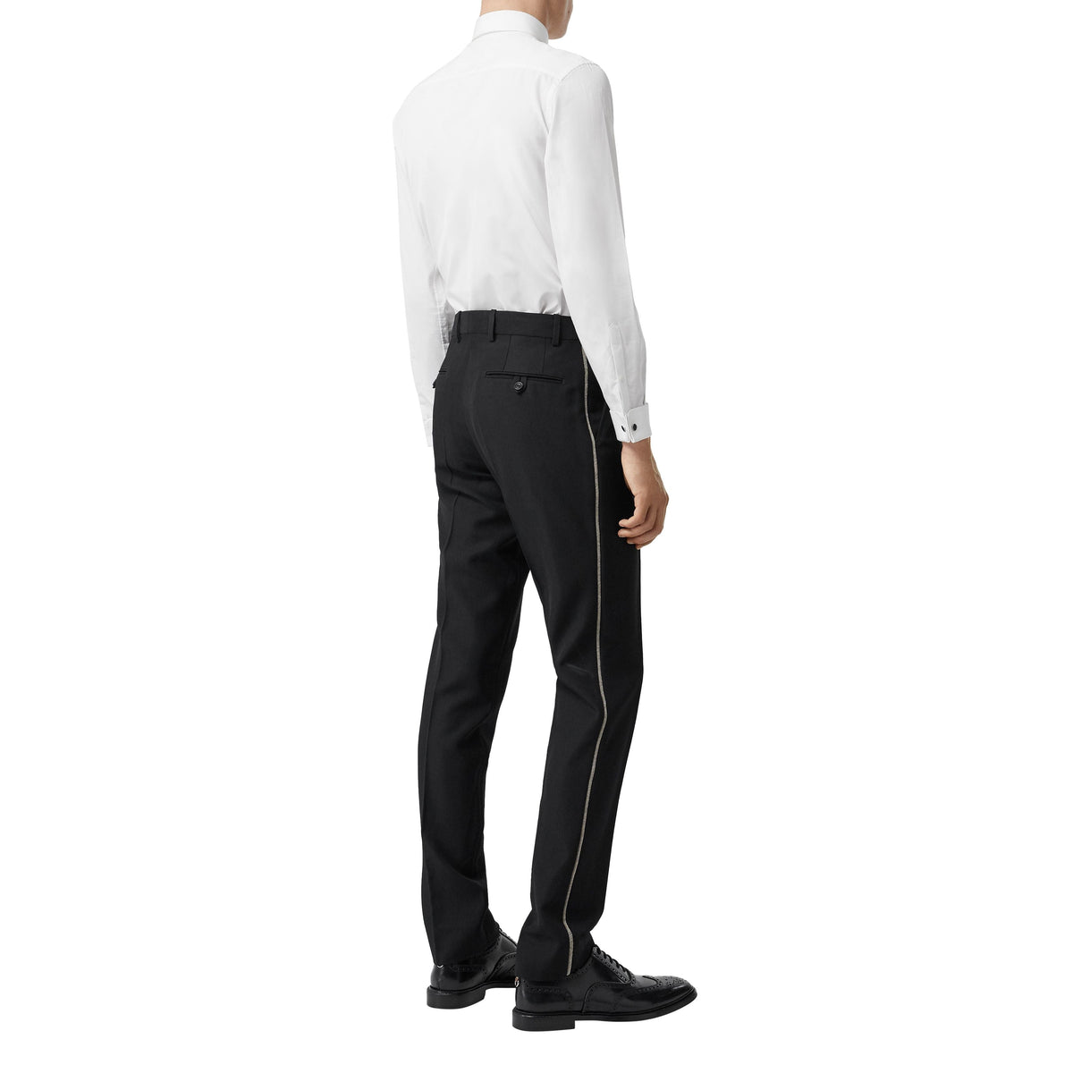 M TAILORED TROUSERS NOIR