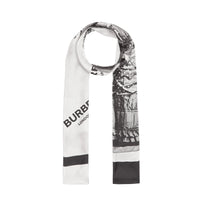 SILK SCARVES GRIS