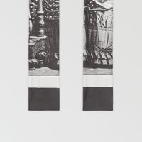 SILK SCARVES GRIS