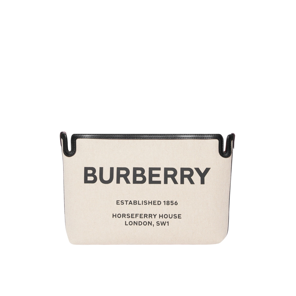 W CLUTCH BAG BRUN MALT/NOIR