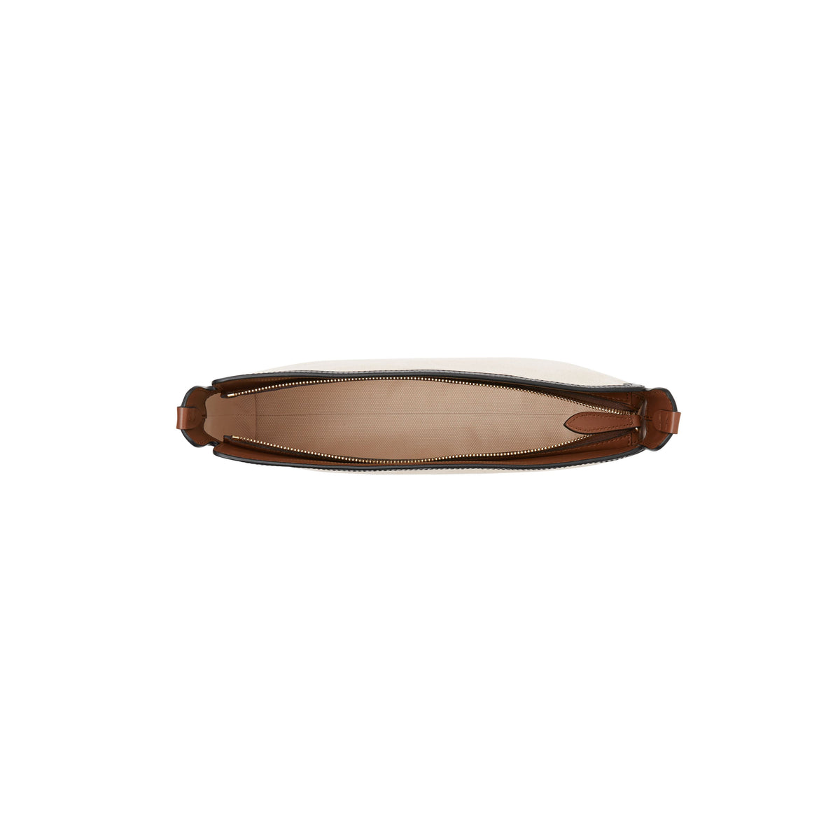 W CLUTCH BAG BRUN MALT/NOIR