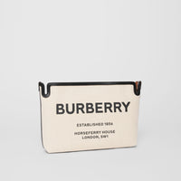 W CLUTCH BAG BRUN MALT/NOIR
