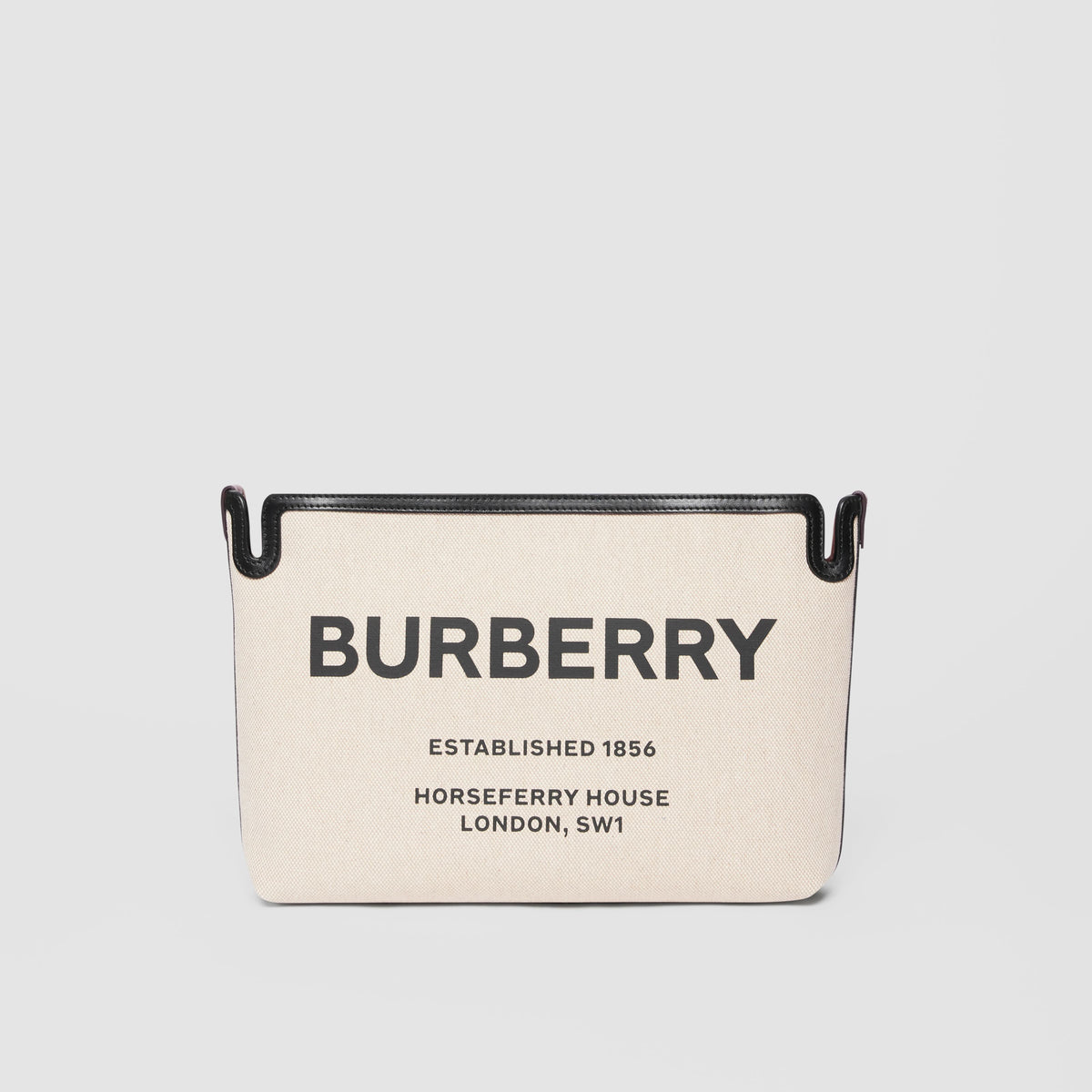 W CLUTCH BAG BRUN MALT/NOIR