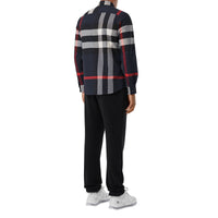M CASUAL SHIRT LS VÉRIFICATION IP DE LA MARINE