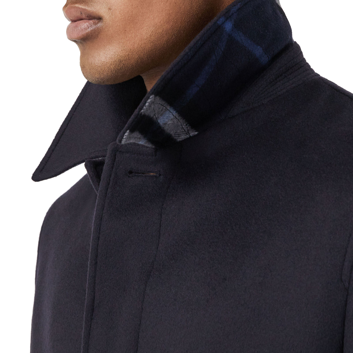 M S BREASTED COAT MARINE