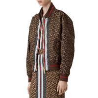 W JACKETS CASUAL BRIDE MARRON IP PTTN