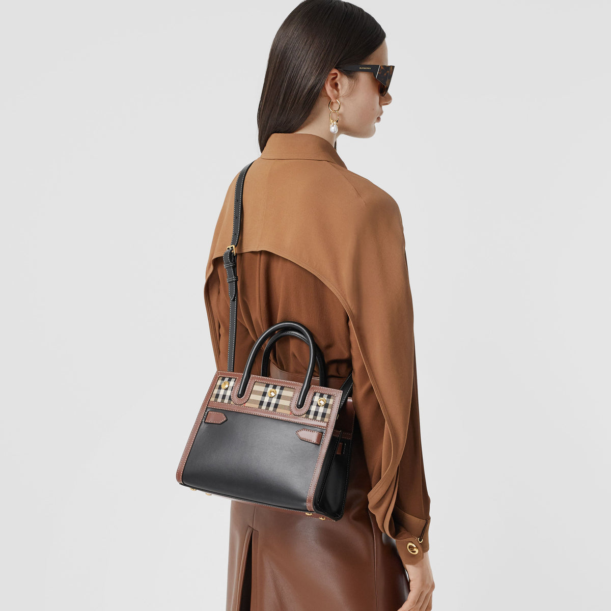 W TOP HANDLE BAG NOIR
