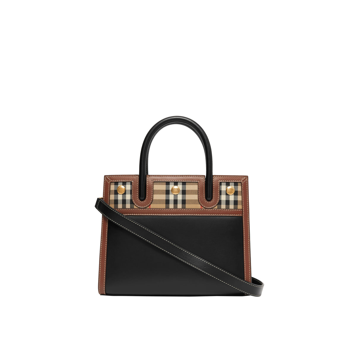 W TOP HANDLE BAG NOIR