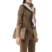 W TOP HANDLE BAG ARCHIVES BEIGES