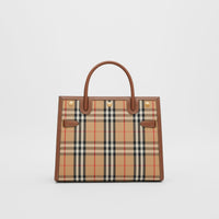 W TOP HANDLE BAG ARCHIVES BEIGES