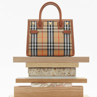 W TOP HANDLE BAG ARCHIVES BEIGES