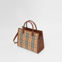 W TOP HANDLE BAG ARCHIVES BEIGES