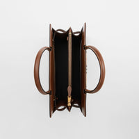 W TOP HANDLE BAG ARCHIVES BEIGES