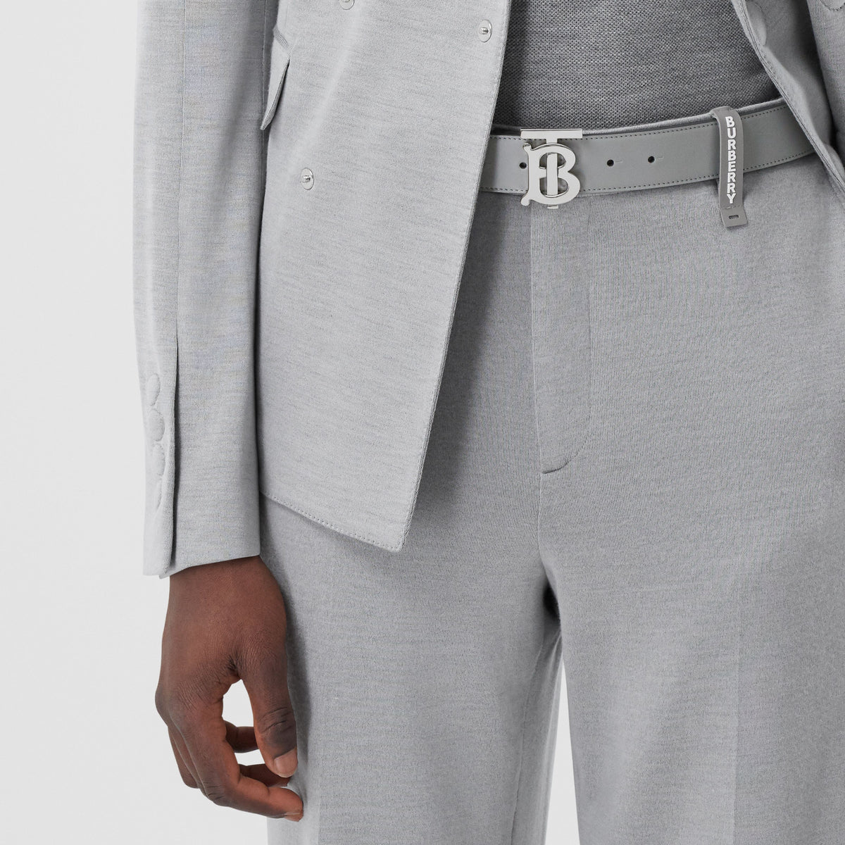 M BELT GRIS NUAGE