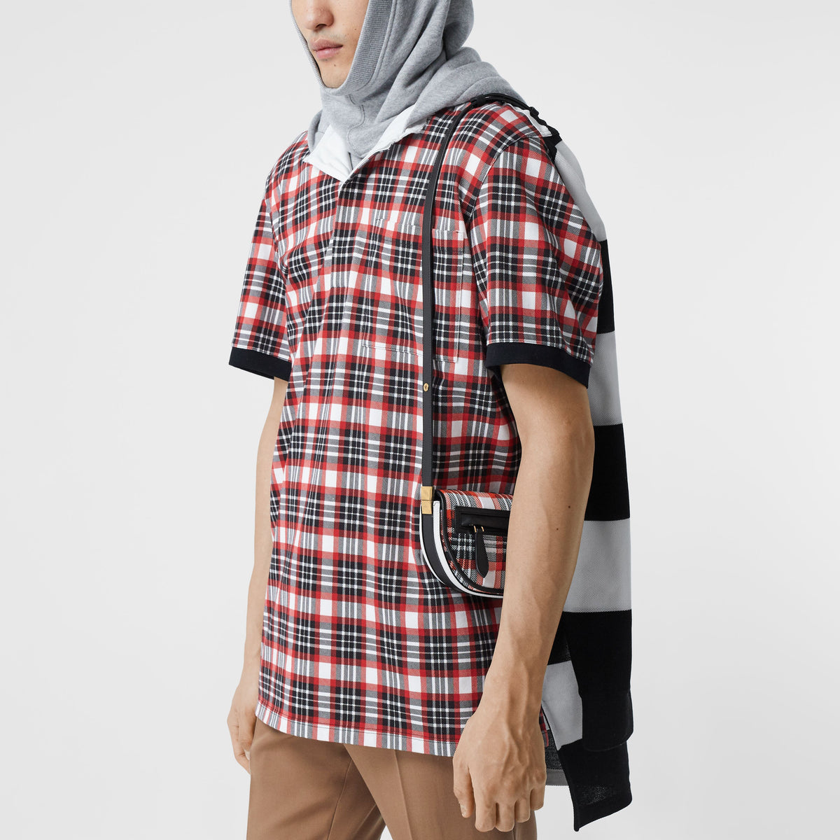 W SHORT SHOULDER BAG ROUGE VIF