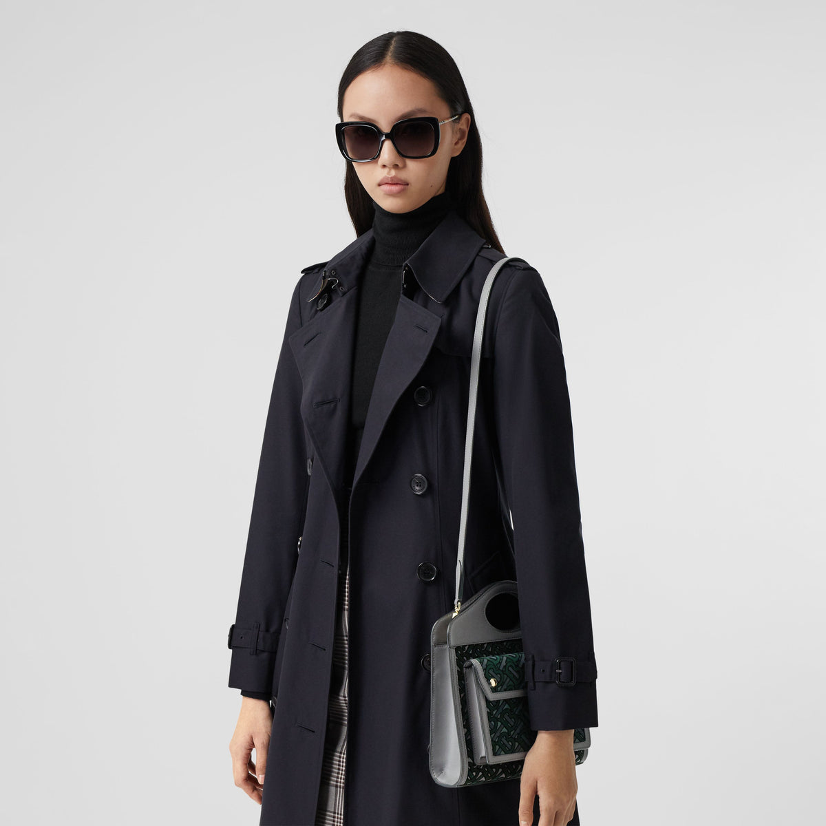 W TOP HANDLE BAG VERT FORÊT