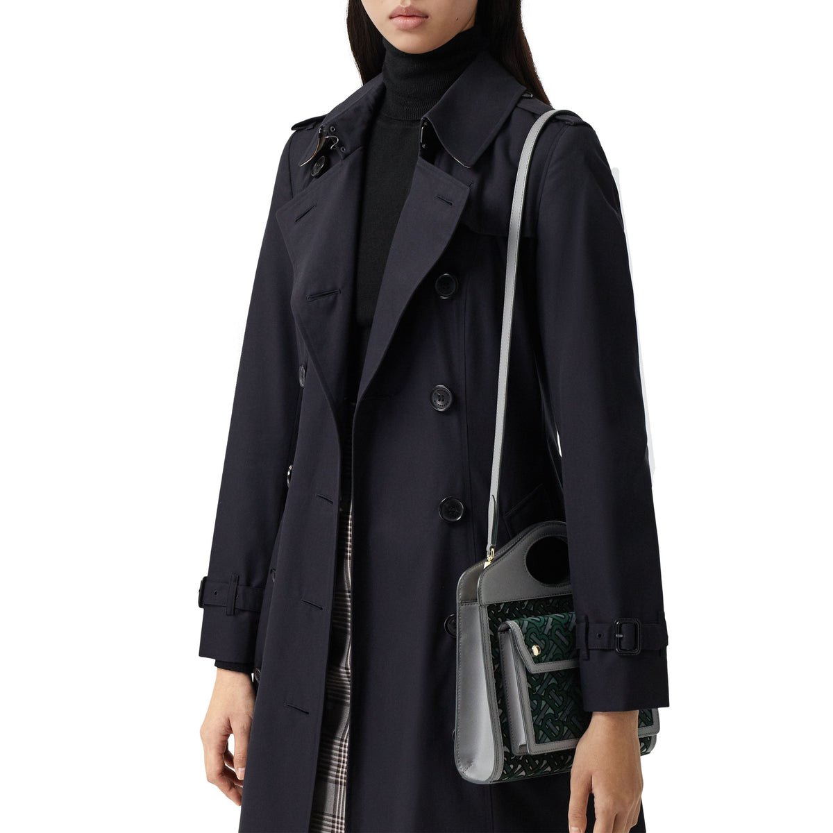 W TOP HANDLE BAG VERT FORÊT