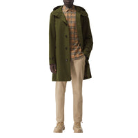 M RW S BREASTED DARK OLIVE GREEN