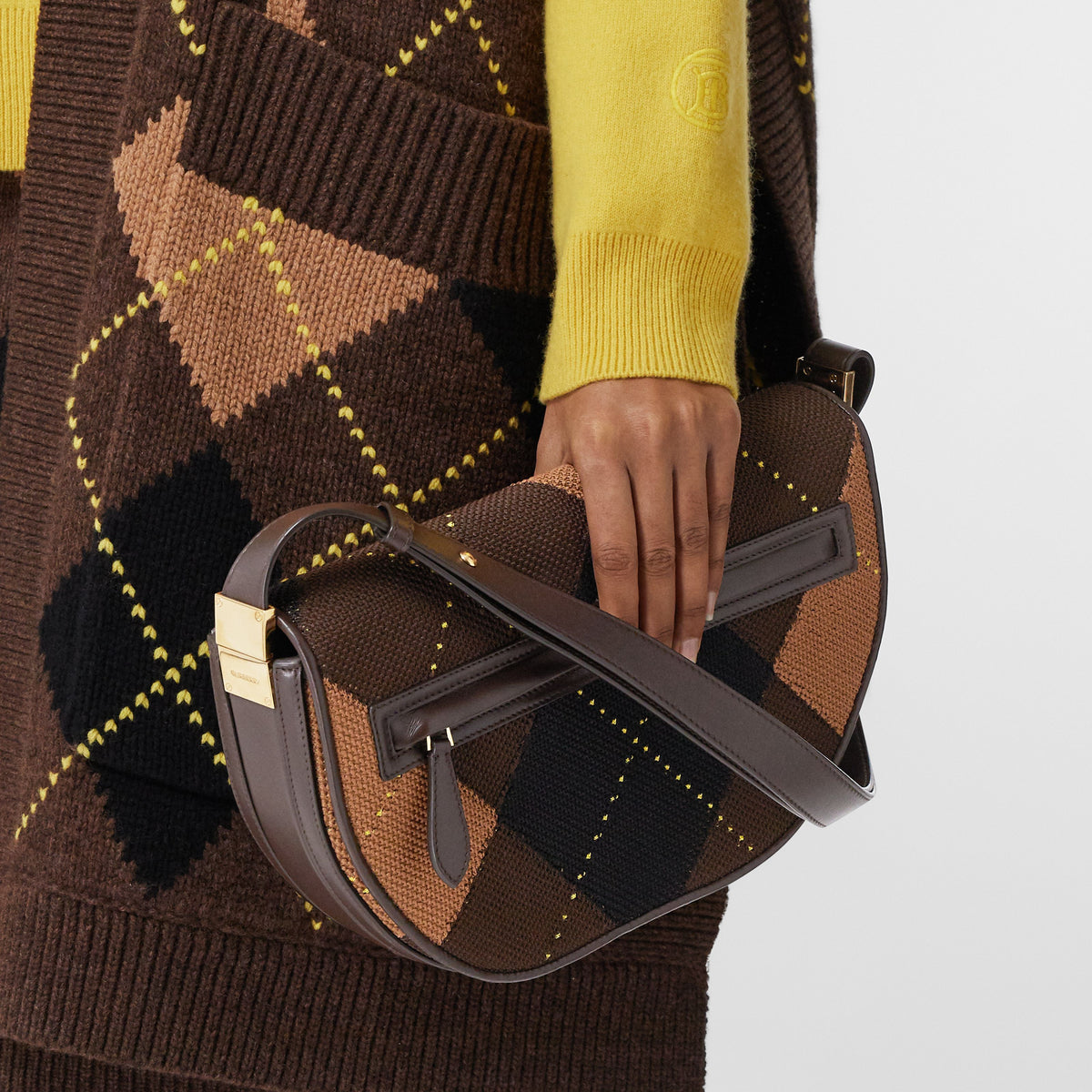 W SHORT SHOULDER BAG Kaki foncé